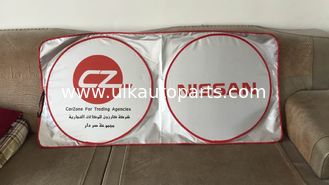 High Quality Car Sun Shade, Sliver Coating Cloth, Customized Advertising