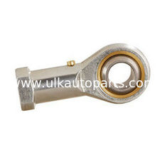 Rod end bearing of chrome steel and carbon steel