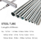 Silver Round 304 Stainless Steel Capillary Tube Pipe 250mm Hollow Circular Tube OD 3/4/5/6/8/10mm ID 2/3/5/6/8mm