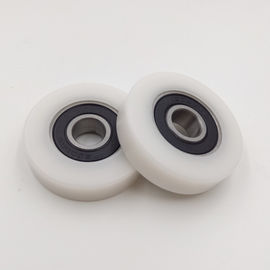 Plastic coated bearings with PU for pulley bearing