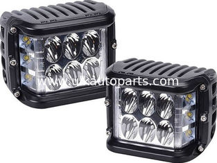 Side shooter pod warning lights with different powers and colors