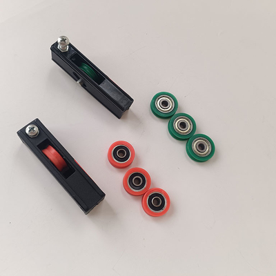 Wardrobe Sliding Door Roller Wheel POM Nylon Sliding Door Guide Roller Hard Plastic Wheels Door & Window Rollers