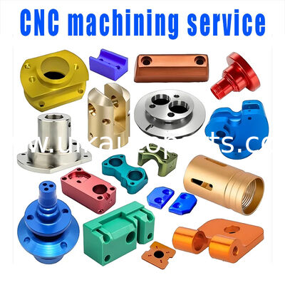 Custom CNC Machining Services Aluminum Anodized Metal & Plastic Parts Processing for Non-Standard Components CNC Turning Milling