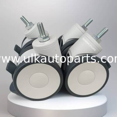 Wholesale Medical caster 4 inch hospital dual wheel medical silent stable caster with brake