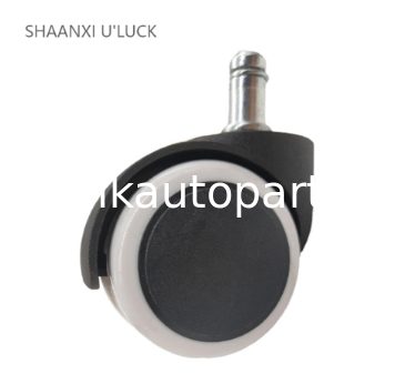 1.5inch Chair Wheel Furniture Caster 40mm M8 Screw Plate Swivel Castor Wheel Replace Hardware Trolley Silent Brake Protect