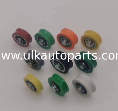 ULK plastic coated bearings for windows doors bathroom non standard wheels