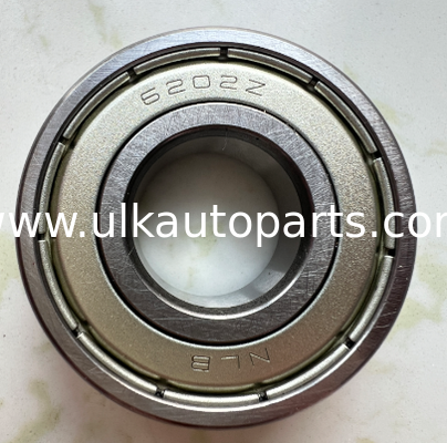 6202-ZZ Double Metal Seal Deep Groove Ball Bearings, Pre-Lubricated and Stable Performance and Cost Effective