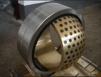 Self-lubrication spherical plain bearing for bronze inner ring