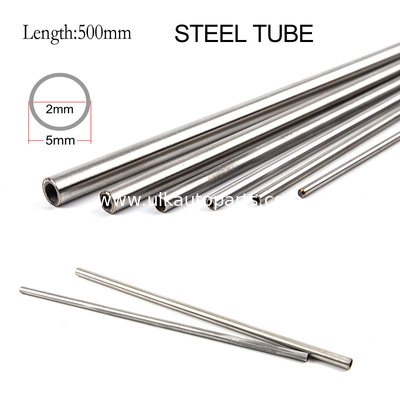 Silver Round 304 Stainless Steel Capillary Tube Pipe 250mm Hollow Circular Tube OD 3/4/5/6/8/10mm ID 2/3/5/6/8mm