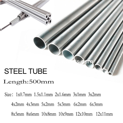 304 Seamless Stainless Steel Capillary Tube 500mm length 1mm/1.5mm/2mm/3mm/4mm