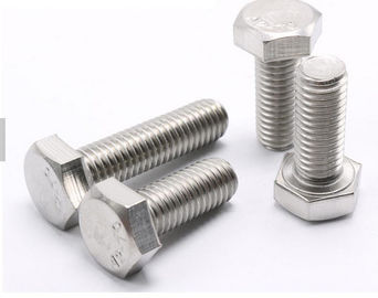 Hex bolts made of stainless steel 316