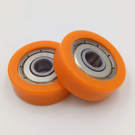 Anti-corrosion plastic coated bearings POM nylon PU for curtain window used