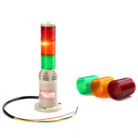 Multi Tower LED Signal Warning Lights with Different Sizes and Colors