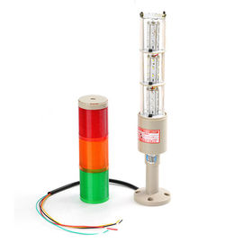 Multi Tower LED Signal Warning Lights with Different Sizes and Colors