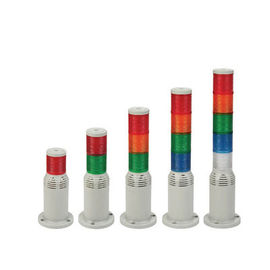 Multi Tower LED Signal Warning Lights with Different Sizes and Colors
