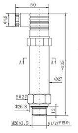 Universal piezoresistive high quality pressure transmitter sensors