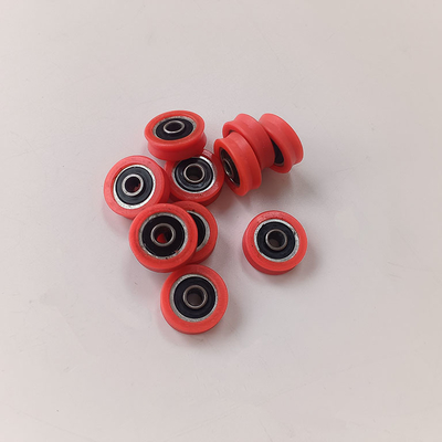 Wardrobe Sliding Door Roller Wheel POM Nylon Sliding Door Guide Roller Hard Plastic Wheels Door & Window Rollers