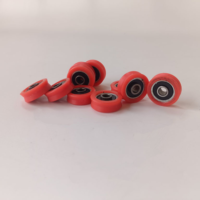 Wardrobe Sliding Door Roller Wheel POM Nylon Sliding Door Guide Roller Hard Plastic Wheels Door & Window Rollers