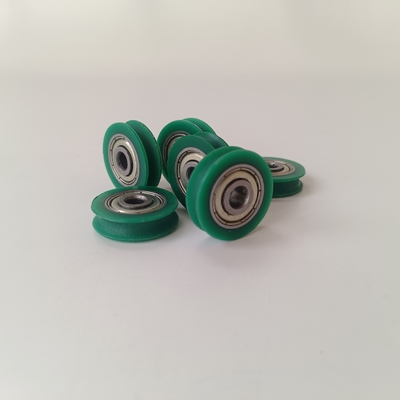 Wardrobe Sliding Door Roller Wheel POM Nylon Sliding Door Guide Roller Hard Plastic Wheels Door & Window Rollers
