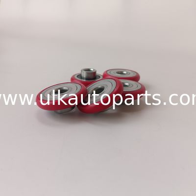 High Wear‑Resisting POM Coated Flat Roller Pulley Wheel Plastic Guide Bearing For Industrial Sliding Equipment
