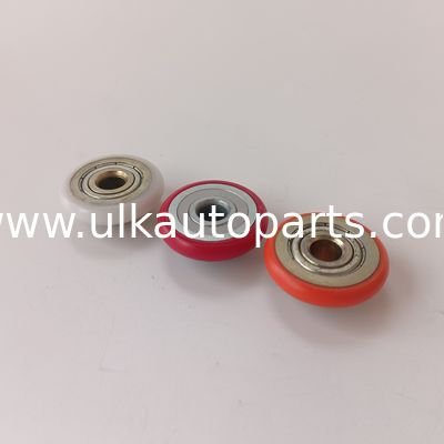 High Wear‑Resisting POM Coated Flat Roller Pulley Wheel Plastic Guide Bearing For Industrial Sliding Equipment