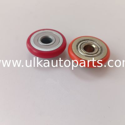 High Wear‑Resisting POM Coated Flat Roller Pulley Wheel Plastic Guide Bearing For Industrial Sliding Equipment