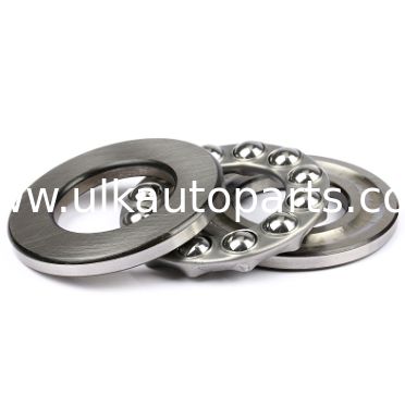 Thrust Ball Bearings Axial Ball Alloy Steel Thrust Ball Bearings Inner Diameter 17 mm, Outer Diameter 30 mm, Thickness 9 mm