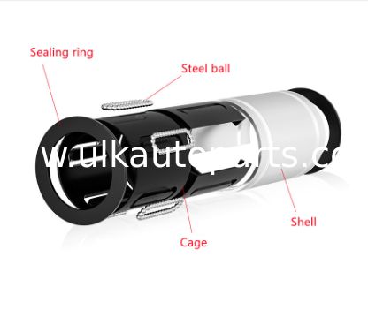 Linear Ball Bearings, LM8UU 8mm Linear Motion Bushing Double Side Rubber Sealed Rod Liner Shaft Parts for CNC Machine 3D Printer 1