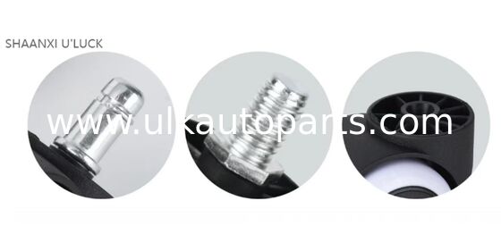 2.5inch Light Duty Small Furniture Rotary Wheel Chair Caster Black Polyurethane Caster Wheel