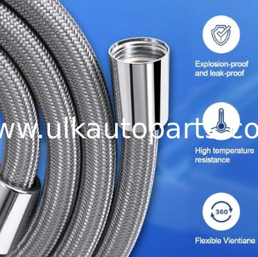 Flexible nylon tubes and shower hoses with wear resistance tools and hardware for automotive and industrial applications