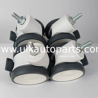 Wholesale Medical caster 4 inch hospital dual wheel medical silent stable caster with brake