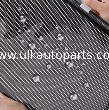 Car Windshield Sunshade Roller Blinds Auto Window Retractable Summer Protection Heat Insulation Curtain Front Rear Shading