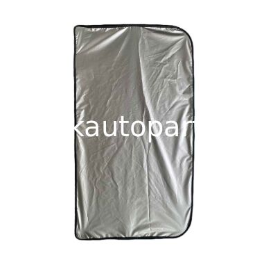 UV-Reflective Car Sun Shade Cover Rear Windshield Sun Protection Sunshade Heat-lsolation Car Privacy Curtains Foldable Storage