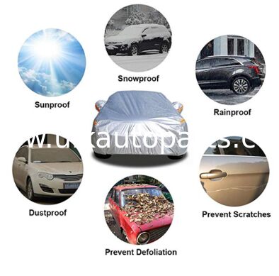 Suitable for 2013-2012 i3 full-body car cover, outdoor UV protection, sunshade, snow, rain, dust cover, thickened car cover