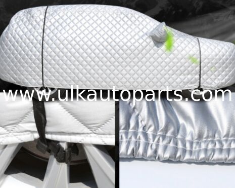 Car Covers Hail Protector Half Cover Protective Exterior Awning Sunshield Anti-hail Outdoor Waterproof Universal Windshield Dust