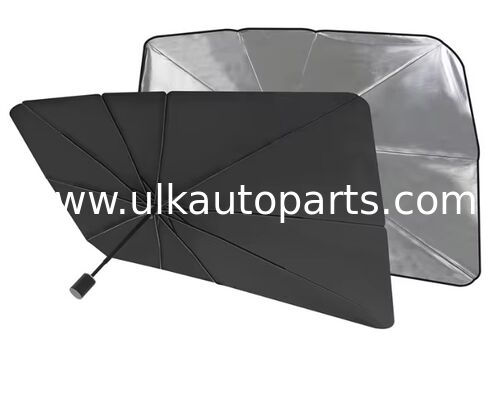 OEM Custom Car Windshield Sunshade Umbrella Foldable Silver Coated UV Protection Heat Insulation Auto Front Window Cover