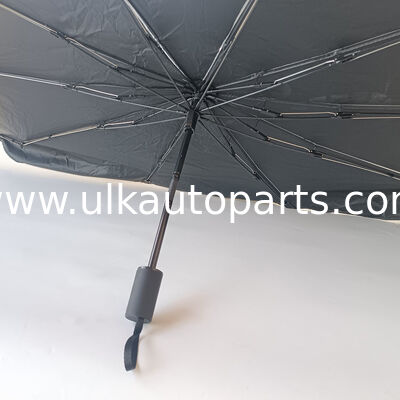 Car Sun Shade Umbrella with Movable Handle Heat Resistant Car Umbrella