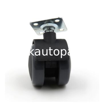 1.5 Inch M8 Universal Mute Caster Wheels, 360 Degree Swivel Rollers for Furniture Table Drawer Cabinet Replacement