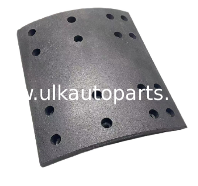 China Factory High Quality 4709 Brake Shoe Non-asbestos Drilled Brake Lining