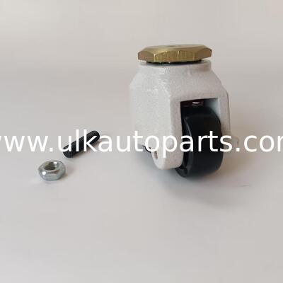 Polyurethane Tread Caster Wheel Iron Core With Needle Bearing 19‑84mm Tread Width Heavy‑Duty Industrial Moving Castor Wheel