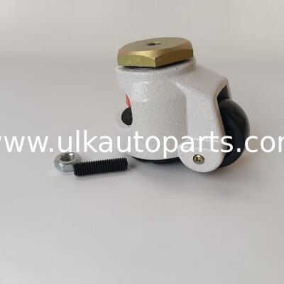 Polyurethane Tread Caster Wheel Iron Core With Needle Bearing 19‑84mm Tread Width Heavy‑Duty Industrial Moving Castor Wheel