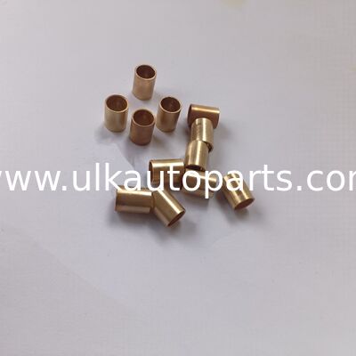 Custom Self Lubricating Sintered Bearing Iron Copper Bronze Flange Bushing Powder Metallurgy Bearing 5 6 8 10 12 15 20 25mm