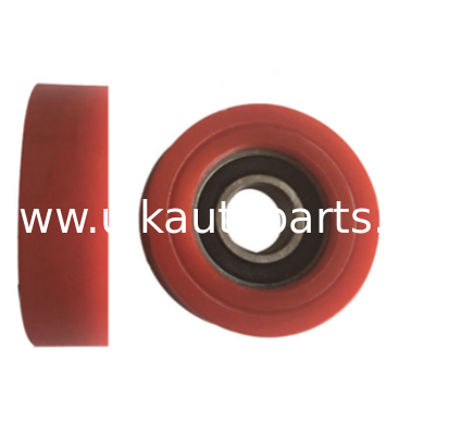 66002RS inner diameter 15mm TPU PU ball bearing roller wheel with 50mm diameter 15*50*15