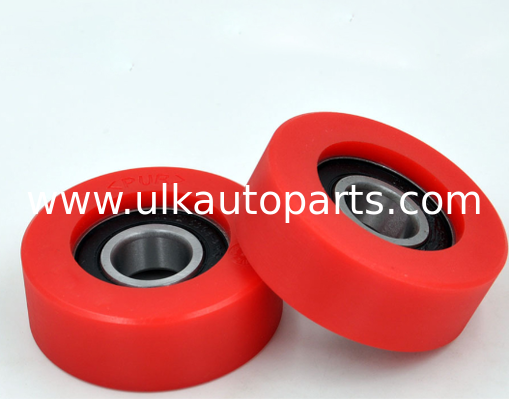 66002RS inner diameter 15mm TPU PU ball bearing roller wheel with 50mm diameter 15*50*15