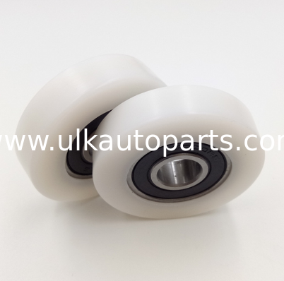 6002RS inner diameter 15mm TPU PU ball bearing roller wheel with 50mm diameter 15*50*15