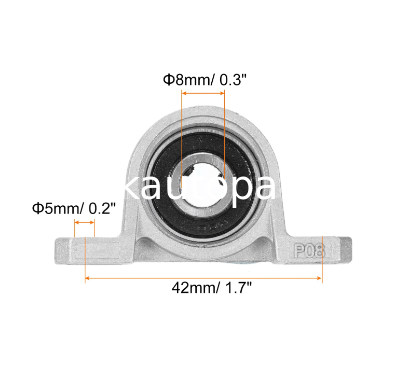 Manufacturers Bearing With Housing Bearing UCF 204 Stainless Steel Pillow Block Bearing SF204 F207 208