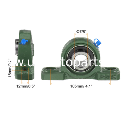 Manufacturers Bearing With Housing Bearing UCF 204 Stainless Steel Pillow Block Bearing SF204 F207 208