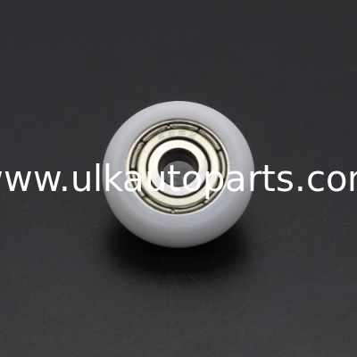 Wholesale nylon plastic coated pulley bearing small roller track wheel bearing