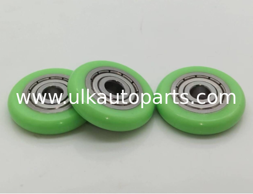 Wholesale nylon plastic coated pulley bearing small roller track wheel bearing