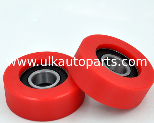 Anti‑Corrosion Plastic‑Coated Bearing, POM, Nylon, PU Material, Roller Wheel for Curtain and Window Sliding Accessories